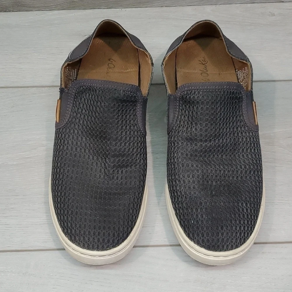 Olukai Womens Pehuea Comfort Loafer Flats shoes sz 7